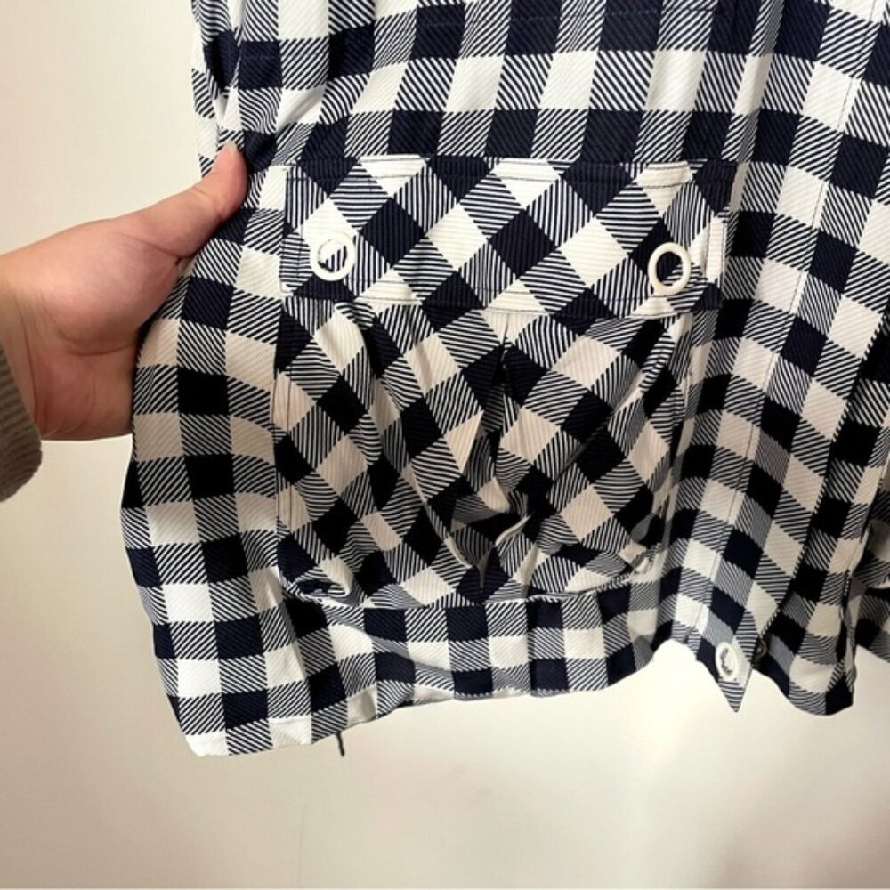 Jonathan Simkhai Gingham Twill Utility Jacket In … - image 8